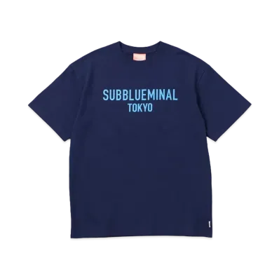 NEIGHBORHOOD x SUBBLUEMINALTOKYO . Tee SS "Navy"