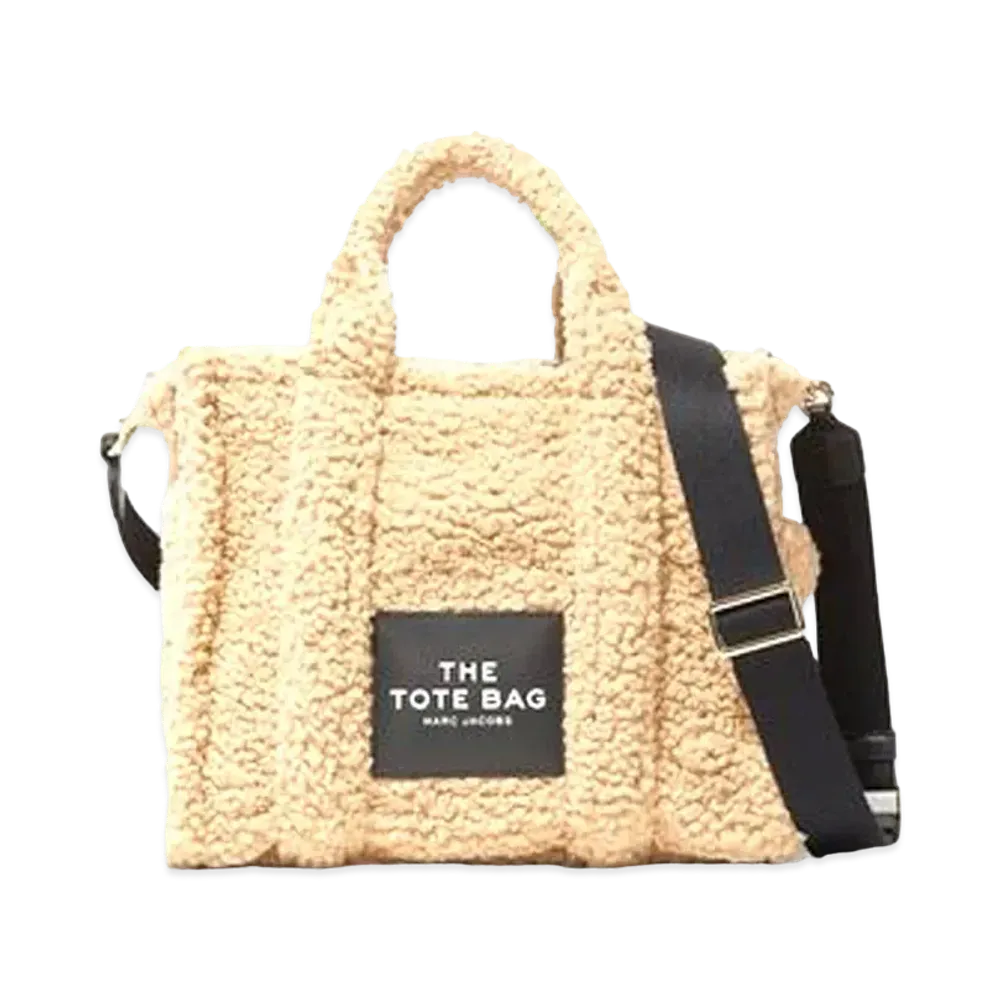 Marc Jacobs The Teddy Small Tote Bag "Beige"