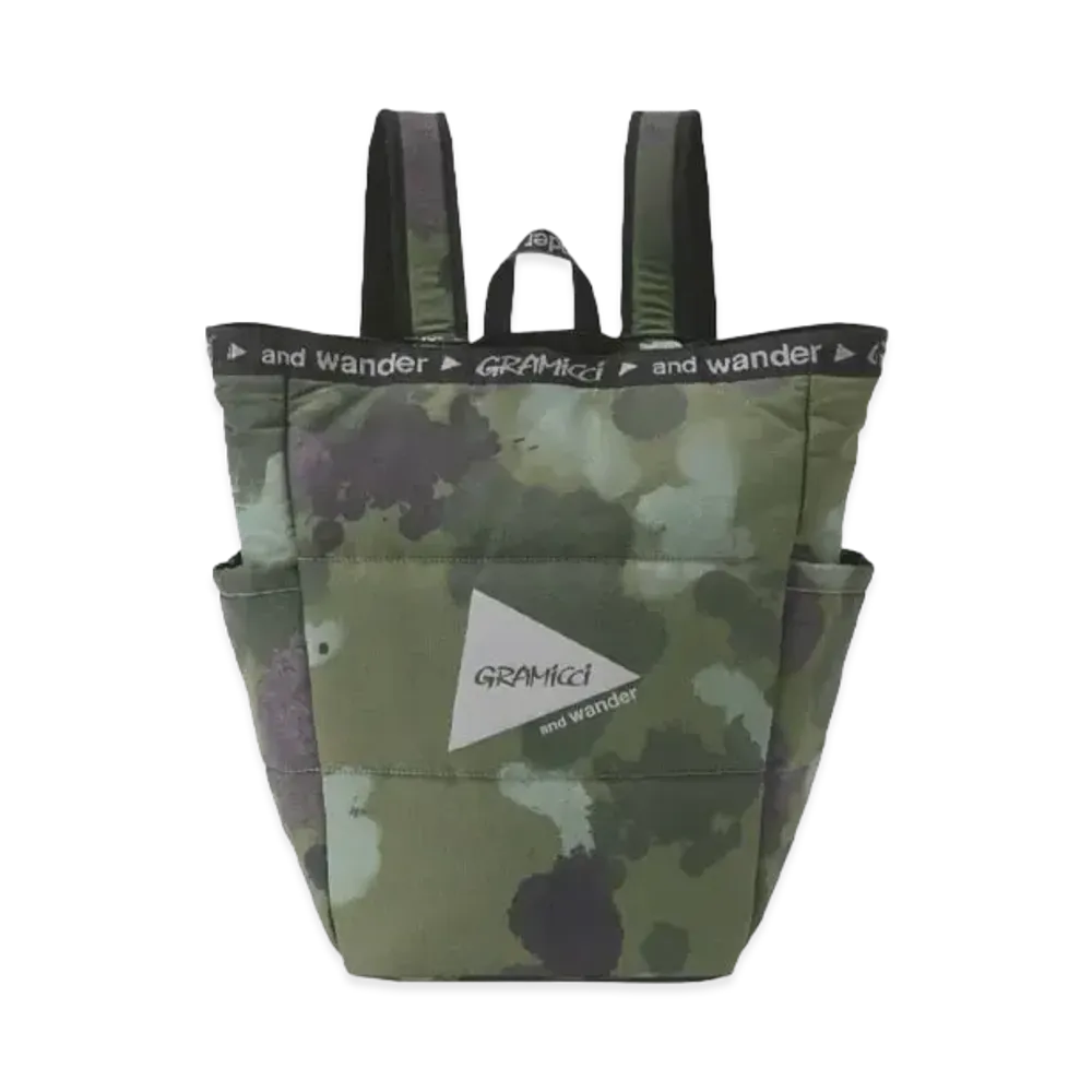 GRAMICCI x and wander Padded 2Way Pack "Camo"