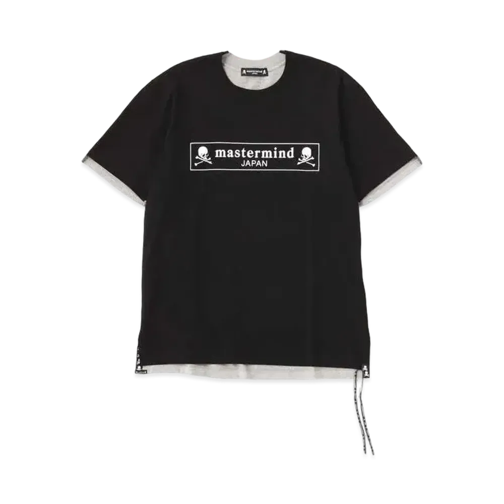 mastermind JAPAN Box Tee "Black Top Gray"