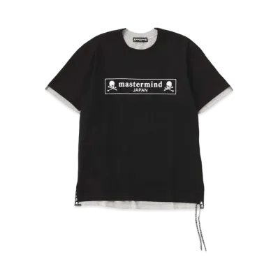 mastermind JAPAN Box Tee "Black Top Gray"