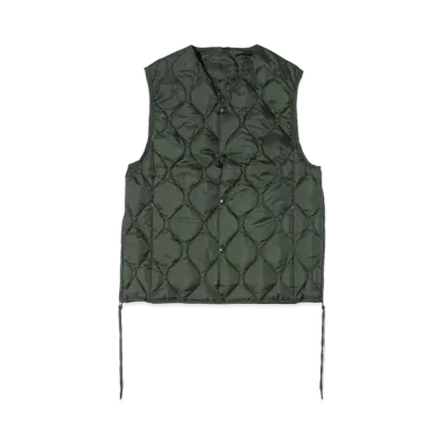 Taion By F/CE. Packable Down Vest "Olive"