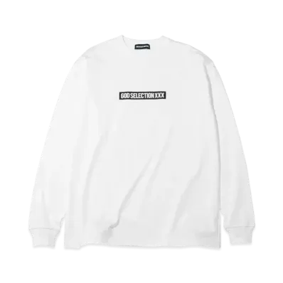 GOD SELECTION XXX Long Sleeve T-Shirt GX-A23-LT-02 "White"
