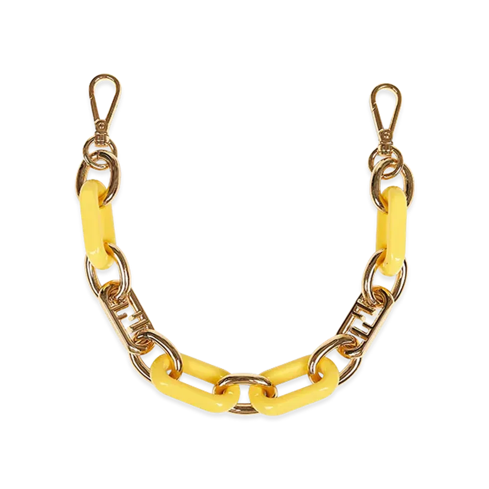 FENDI Women's Bag Accessory "Yellow/Gold"