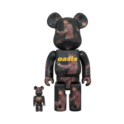 Bearbrick OASIS KNEBWORTH 1996 100% & 400% (Noel Gallagher)