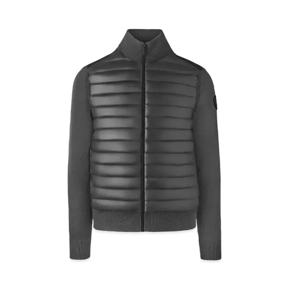 CANADA GOOSE Hybridge Knit Jacket Packable "Iron Gray"
