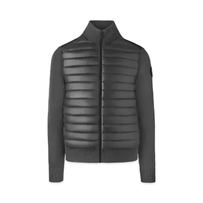 CANADA GOOSE Hybridge Knit Jacket Packable "Iron Gray"