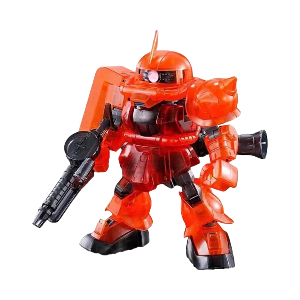 SD Gundam Cross Silhouette Char Aznable's Zaku II (Cross Silhouette Frame Ver.) [Clear Color]