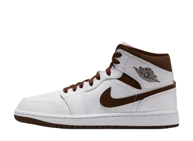 Nike Women's Air Jordan 1 Mid "White/Cacao Wow"