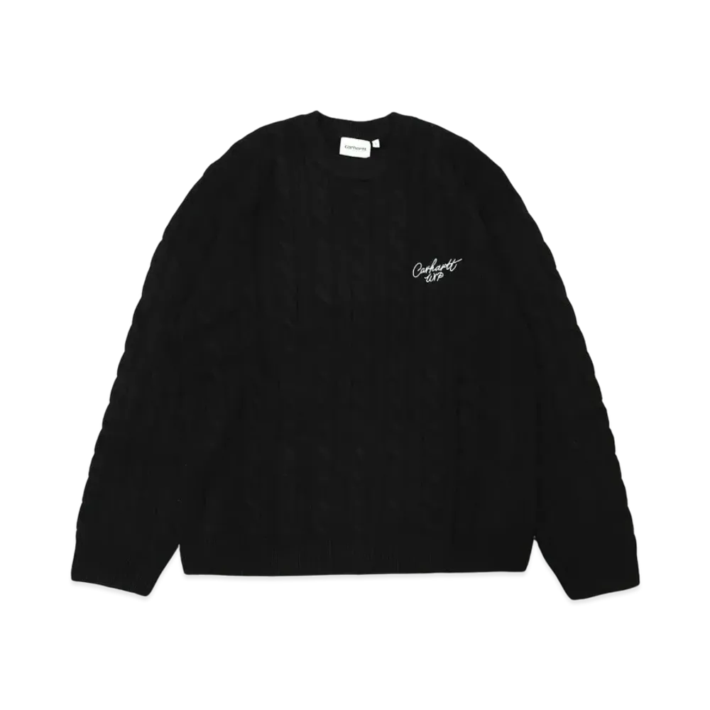Carhartt WIP Signature Sweater "Black/Wax"