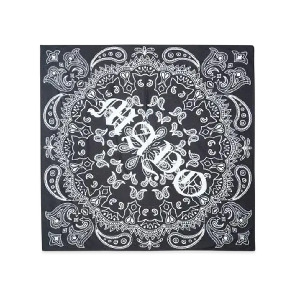 MAYO MAYO PAISLEY BANDANA "BLACK x WHITE"