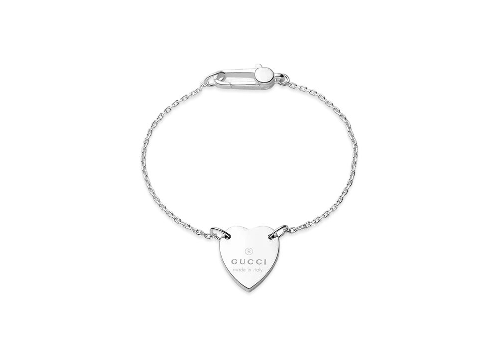 GUCCI Trademark Heart Bracelet