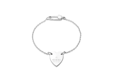 GUCCI Trademark Heart Bracelet