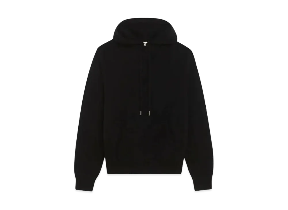 CELINE Hooded Sweater / Cashmere "Black"