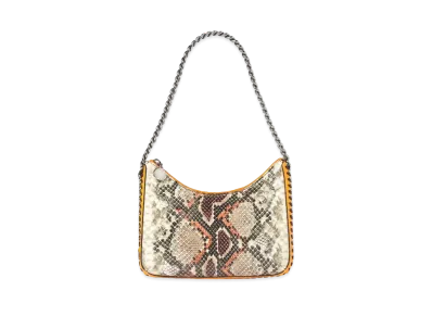 STELLA McCARTNEY Farabela Zip Mini Shoulder Bag "Bright Orange"