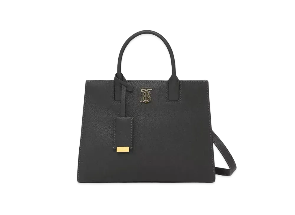 BURBERRY Mini Leather Francis Bag "Black"