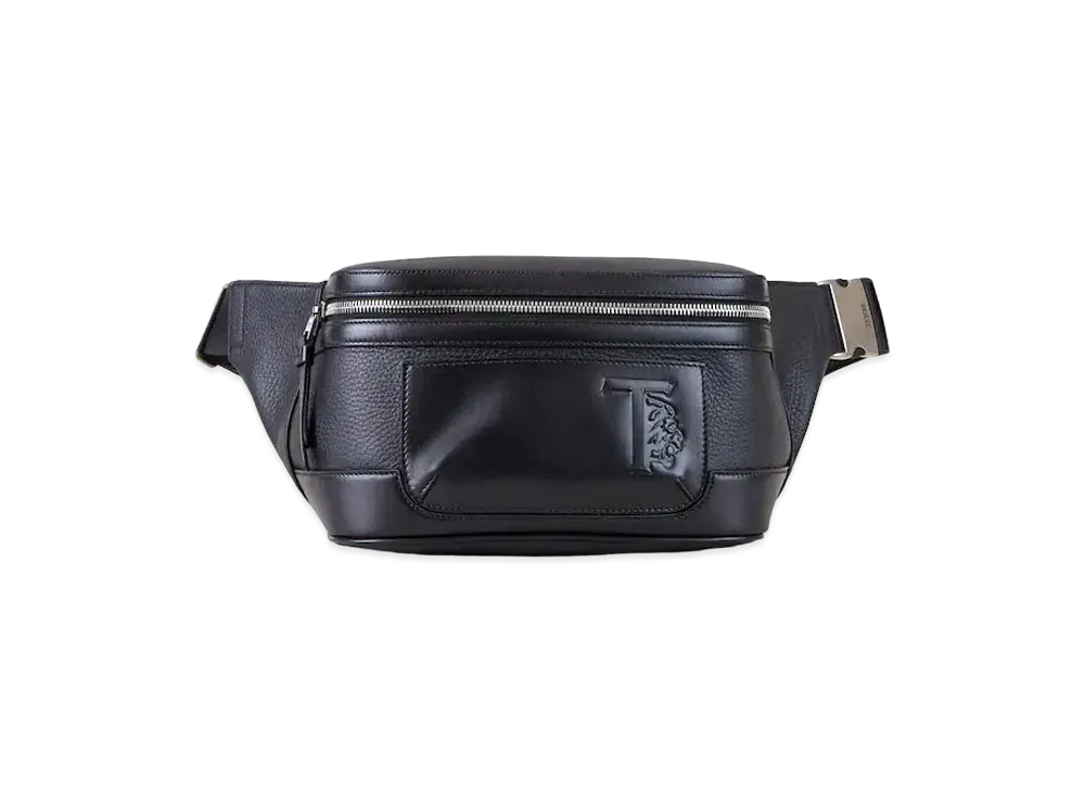 TOD'S Leather Belt Bag Small "Black"