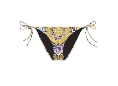 FENDI x Versace Fendace Gold Baroque Bikini Bottom