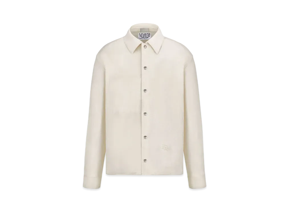 Dior x Cactus Jack Oversize Over Shirt "Eclu"