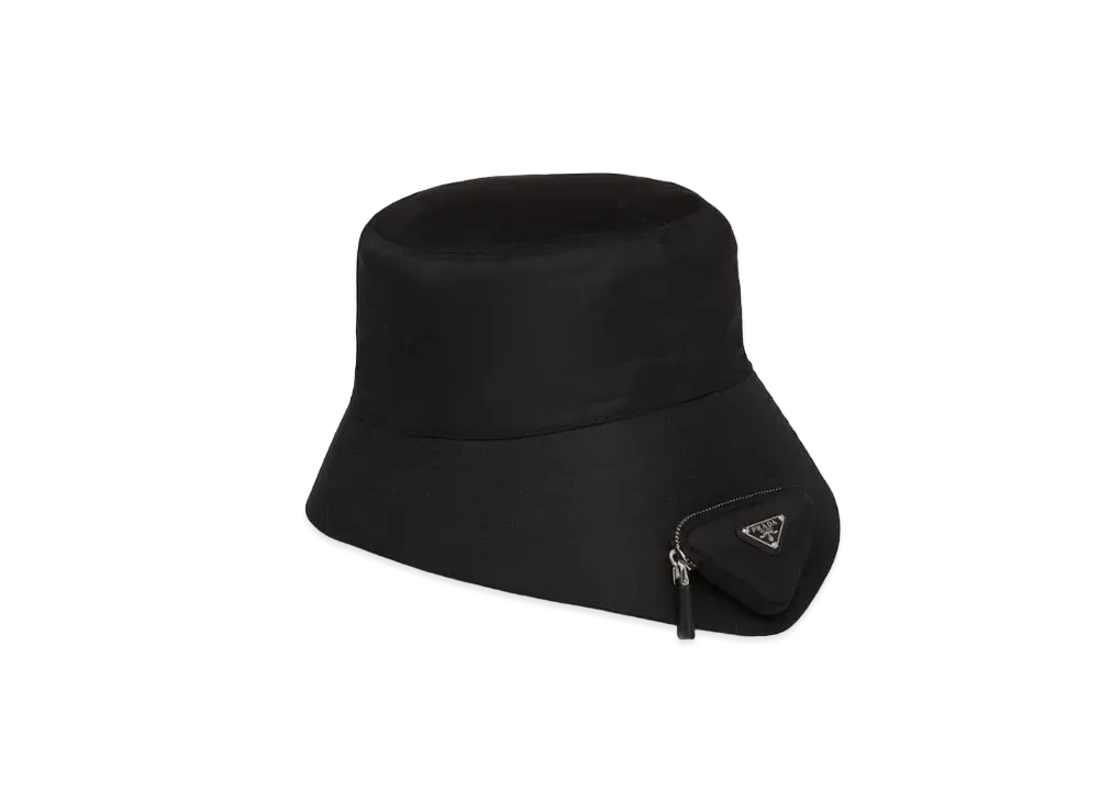 PRADA Re-Nylon Bucket Hat "Black"