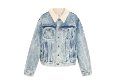 CELINE Tracker Jacket / Aged Acid Wash Denim "Aged Acid Wash"