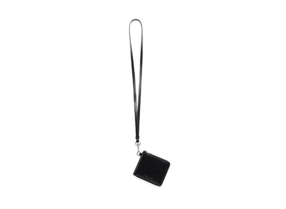 BALENCIAGA Essential Small Wallet With Strap "Black"