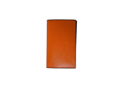 Valextra Business Card Case "Orange"