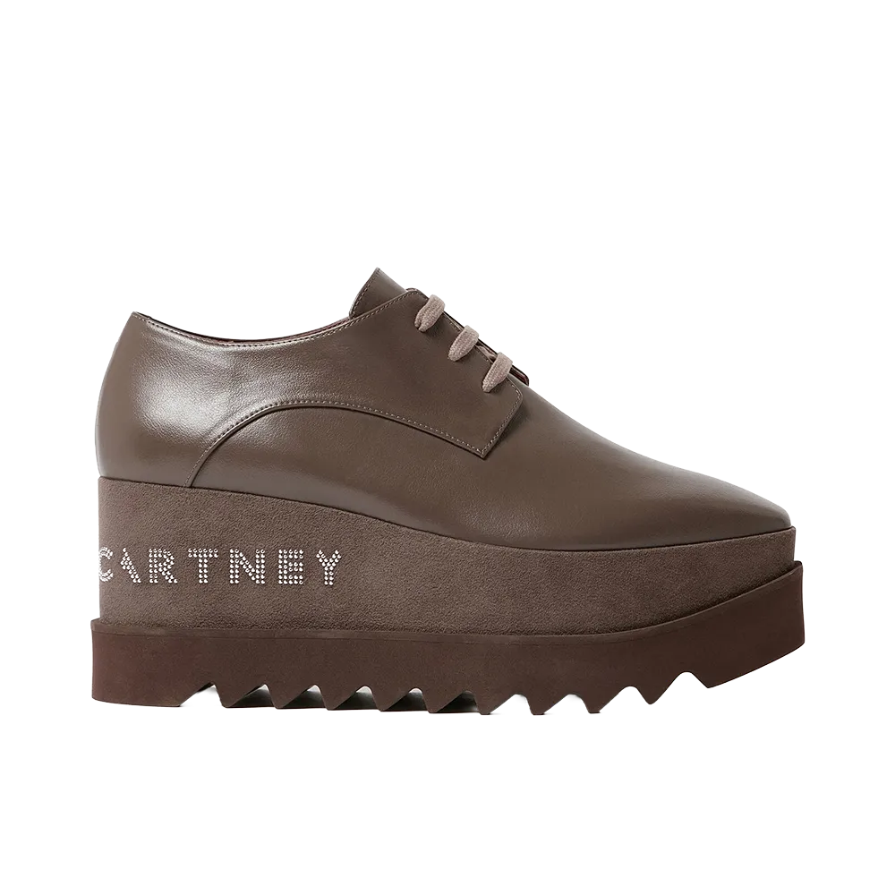 STELLA McCARTNEY Women's Elyse Platform Shoes "Brown"