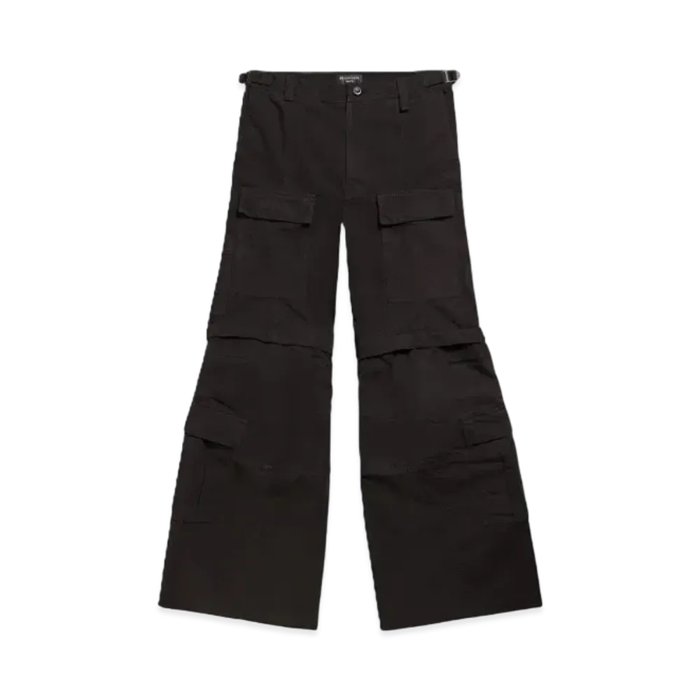 BALENCIAGA FlaRed Cargo Pants "Black"