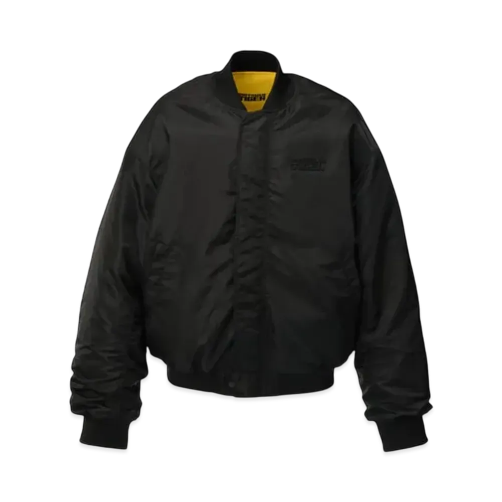 Onitsuka Tiger DENIVITA Unisex Bomber Jacket "Black"