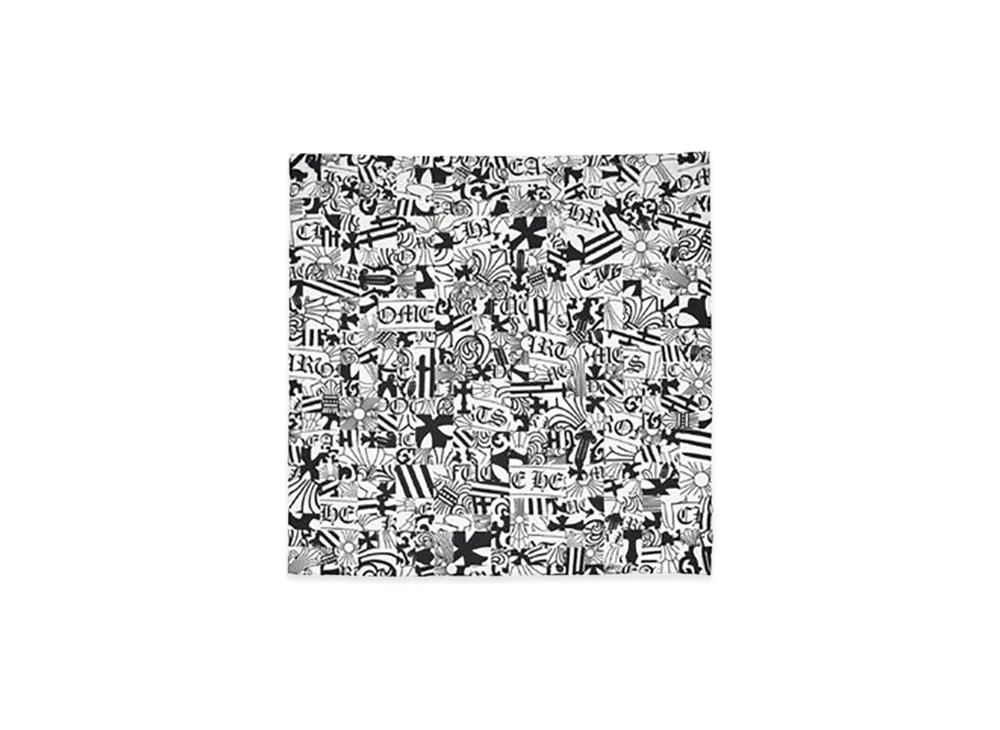Chrome Hearts CH Scarf "Black"