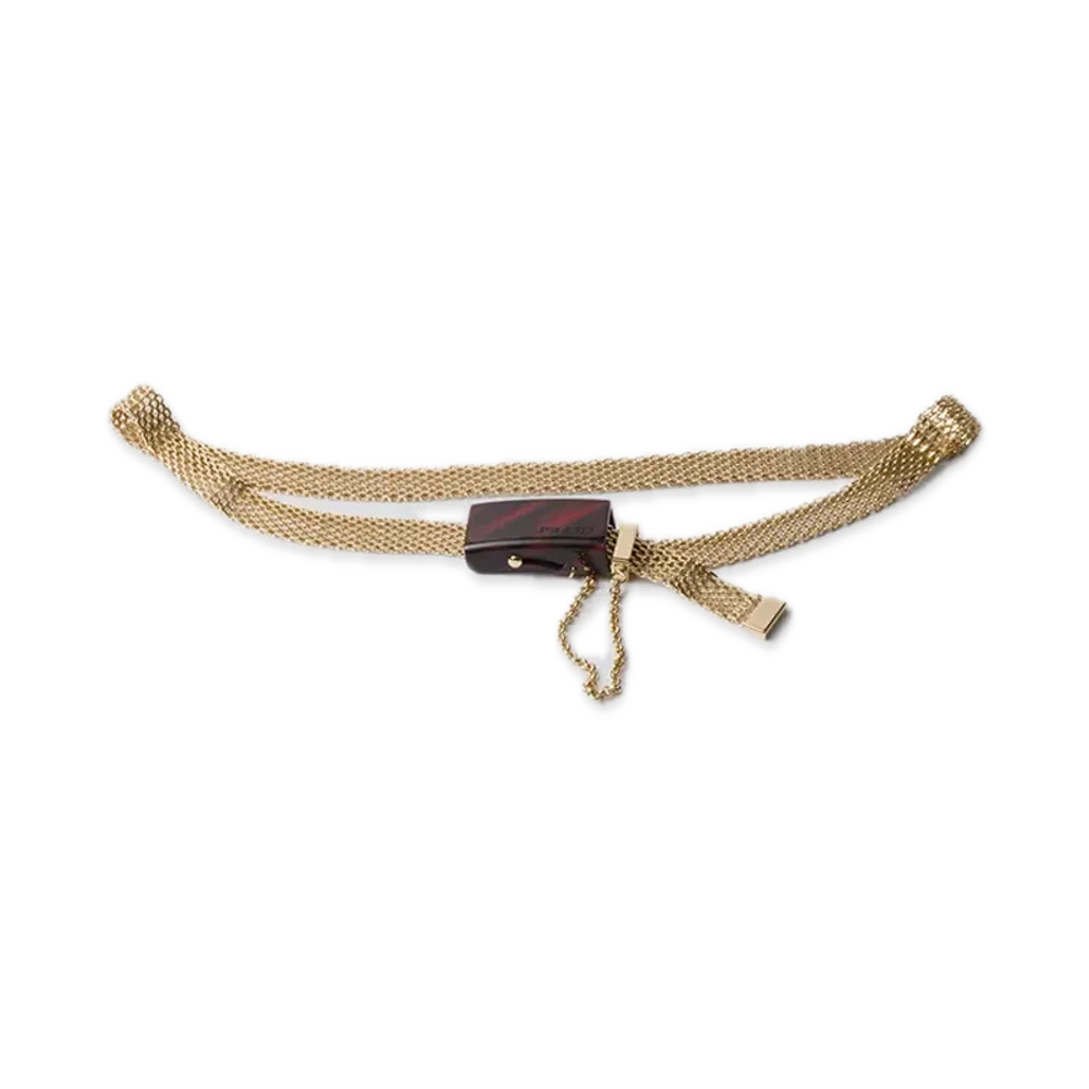 PRADA Metal Belt "Gold"