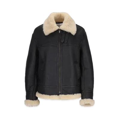 Saint Laurent Women's Jackets "Brown"