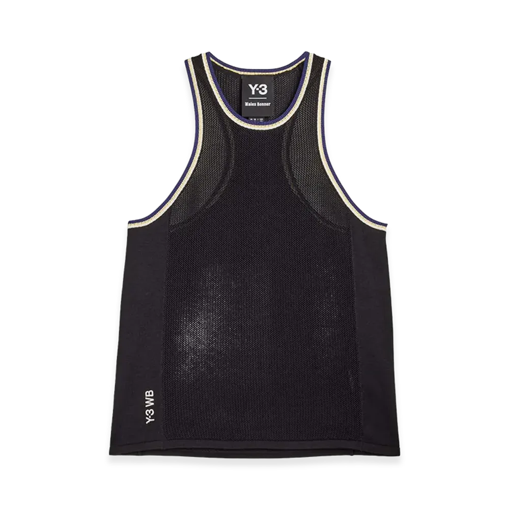 Y-3 x Wales Bonner Women's Knit Tank "Black"