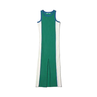 atmos pink Multicolor Long Dress "Green"