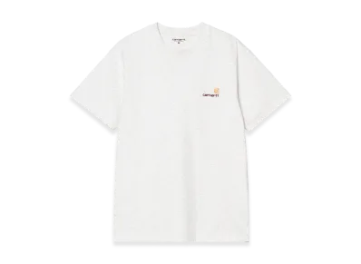 Carhartt WIP S/S American Script T-Shirt "Ash Heather"