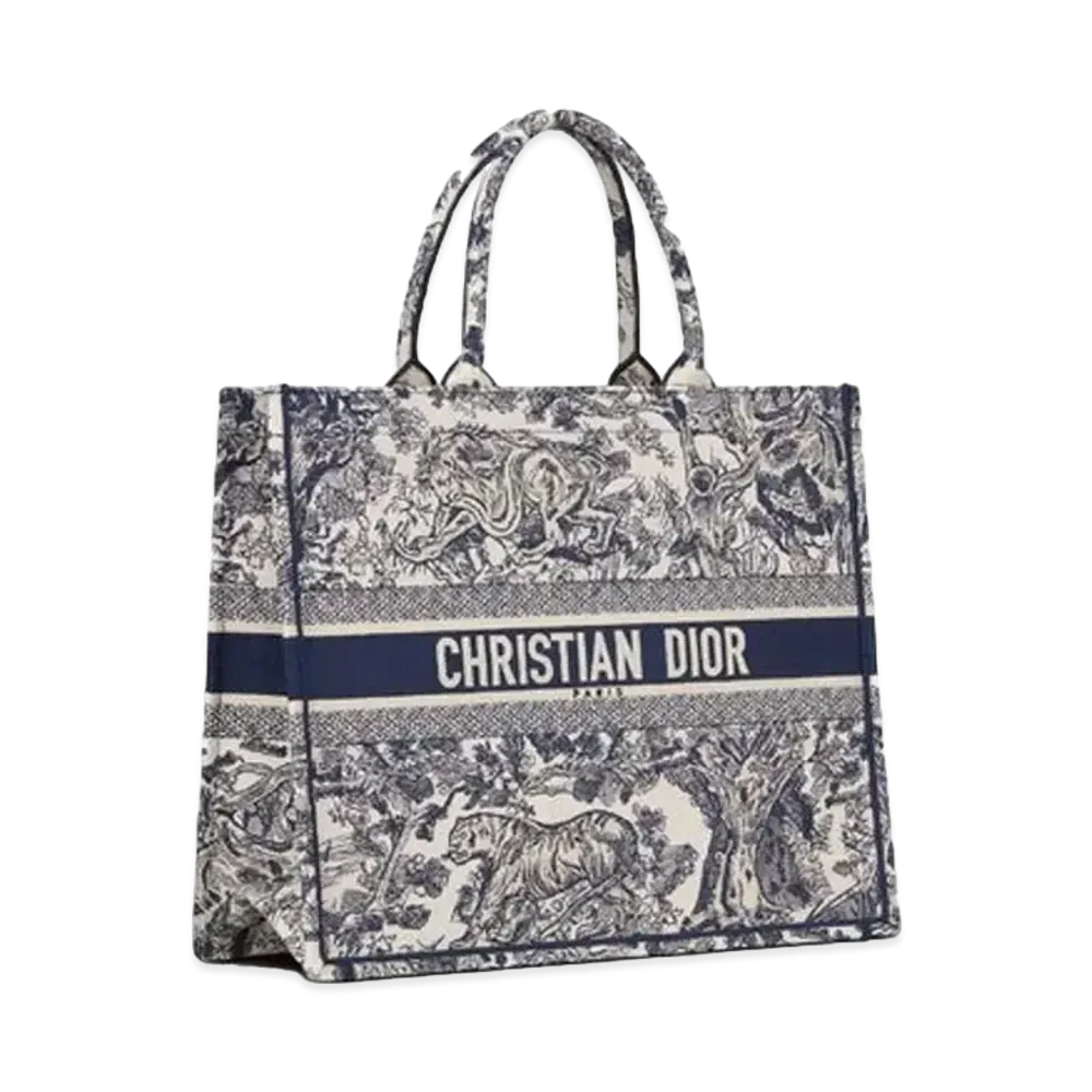 Dior Dior Book Tote "Blue"