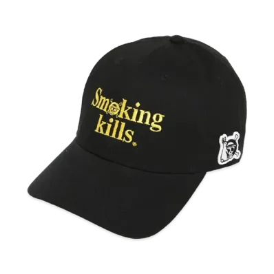 FR2 x ONE PIECE Collaboration Logo Six Panel Cap "Black"