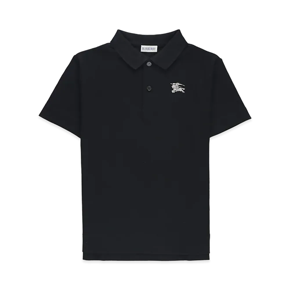 Burberry Kids Polo Shirt "Black"