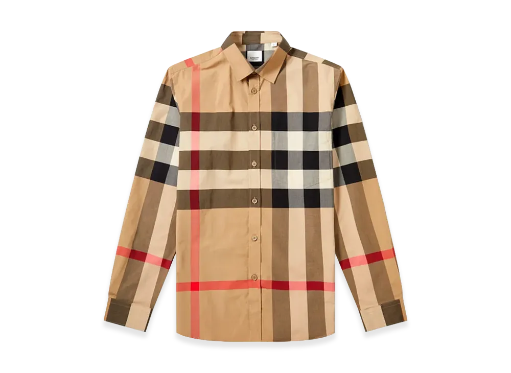 Burberry Somerton Oversized Check Shirt "Check"