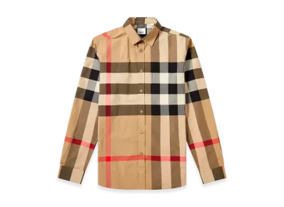 Burberry Somerton Oversized Check Shirt "Check"