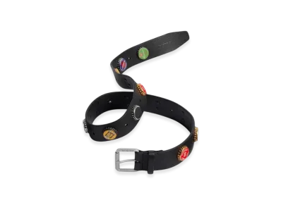 BALENCIAGA Bottle Caps Belt "Black"