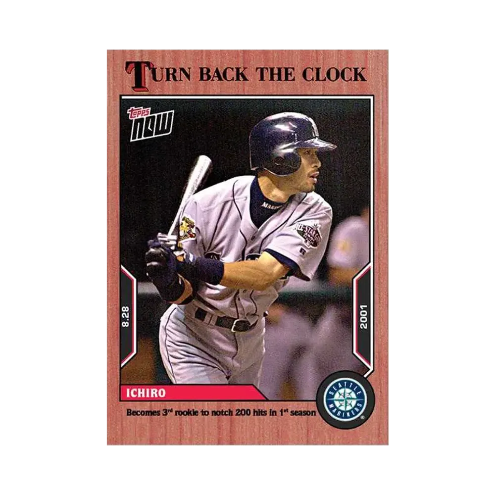 イチロー [151](2022 MLB トップスナウ ターンバック ザ クロック JPカード)