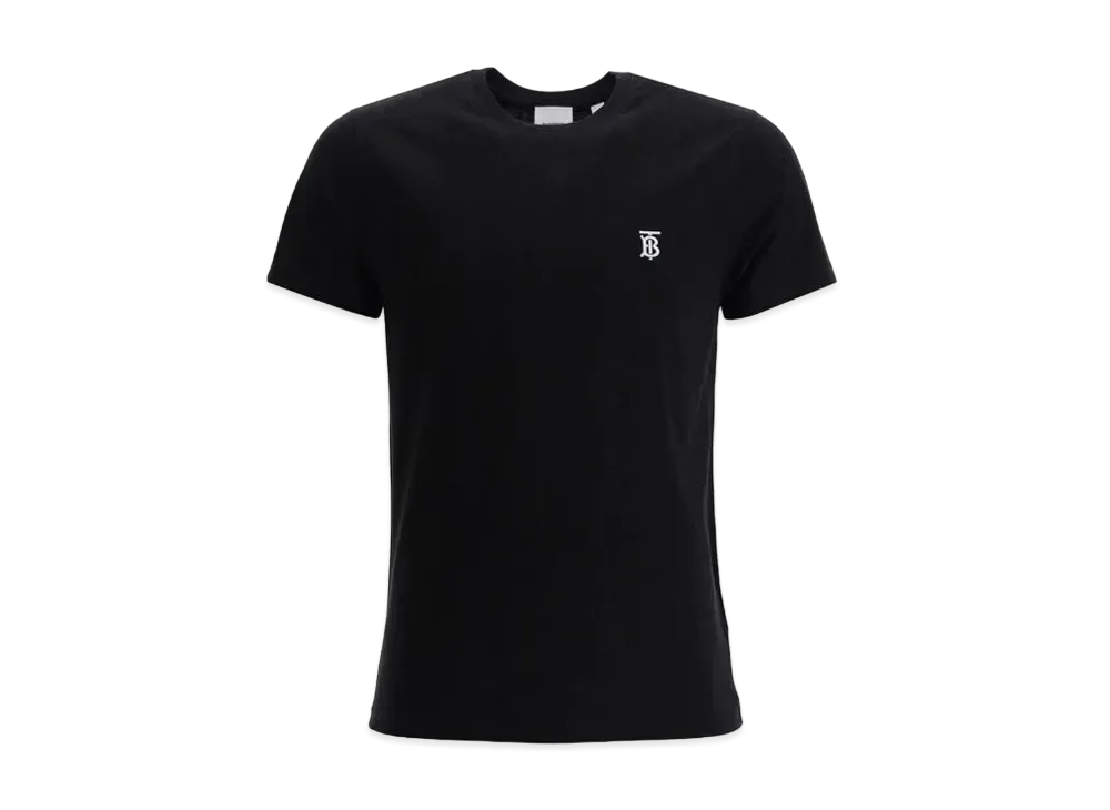 Burberry Men's Monogram Motif Cotton T-Shirt "Black"