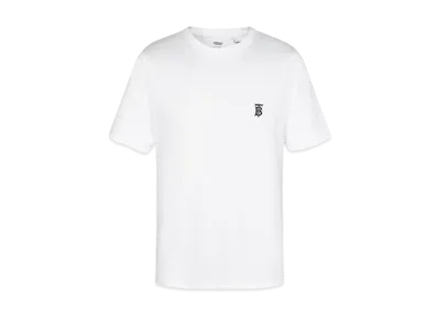 Burberry Men's Monogram Motif Cotton T-shirt "White"