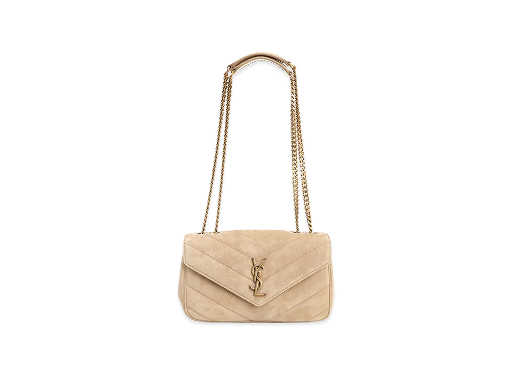 Saint Laurent Women's Small "Loulou" Bag "Beige"
