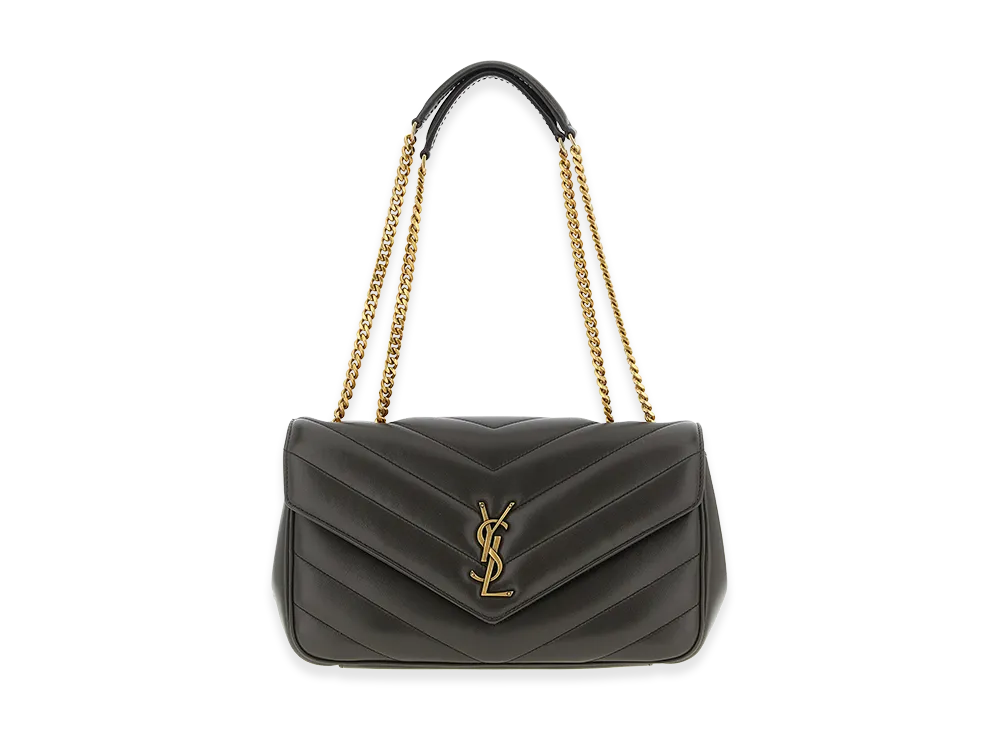 Saint Laurent Women's Loulou Medium Shoulder Bag "Brown"