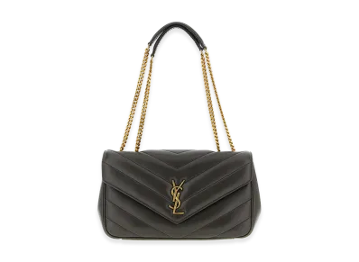 Saint Laurent Women's Loulou Medium Shoulder Bag "Brown"