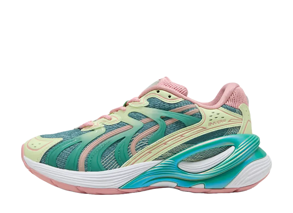 Puma Women's Inverse Mosaic "Baltic Sea Blue/Apple Spritz"