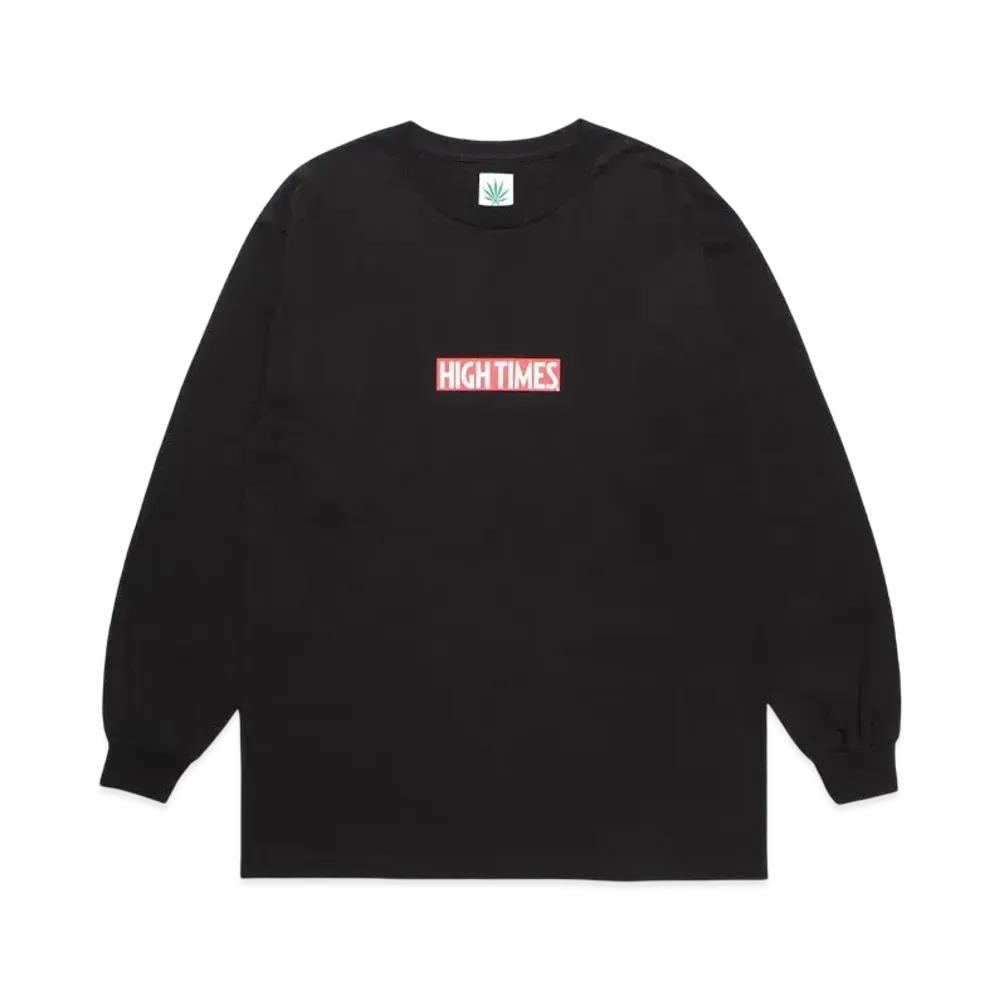 WACKO MARIA x HIGH TIMES Long Sleeve Tee "Black"